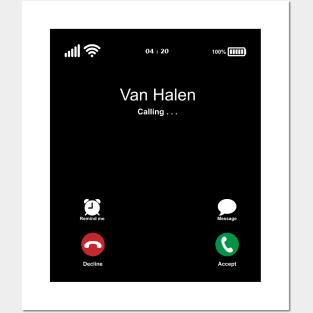 Van Halen Calling . . . Posters and Art